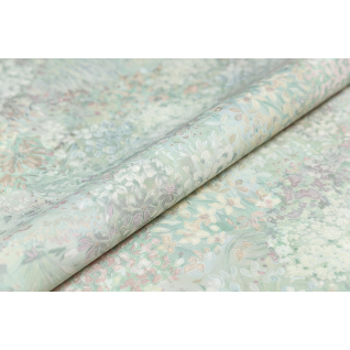 Обои виниловые Апрель мотив 2 зеленый KM7509