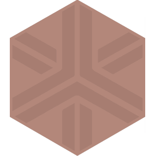 Агуста розовый 5,2x6 декор матовый OS\D241\63010