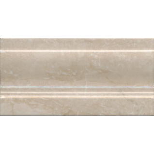 Стемма бежевый 10x20 плинтус глянцевый FMD025