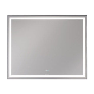 Зеркало Focus 100x80 в раме с LED освещением и подогревом