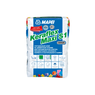 Клей для плитки Mapei Keraflex Maxi S1серый C2TES1 25 кг