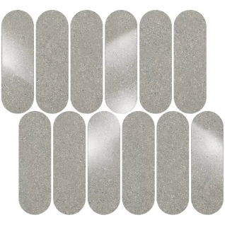 Джиминьяно наборный серый 32x30 декор матовый ID144