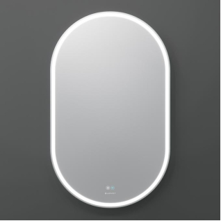 Зеркало Electra 55х90 (овал) с LED освещением и подогревом