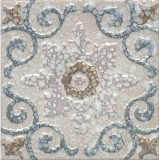 Барио 15x15 декор матовый DD\B29\17023