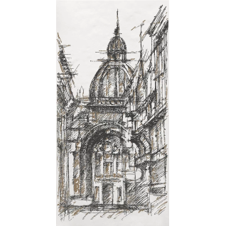 Беллони 40x80 декор матовый OP\A243\48017R