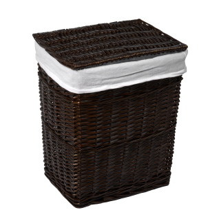 Isar WB-130-M Плетеная корзина для белья с крышкой