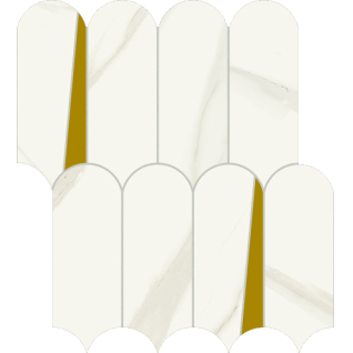 Метрополис Калакатта Элегант 32,5x36,1 мозаика силк