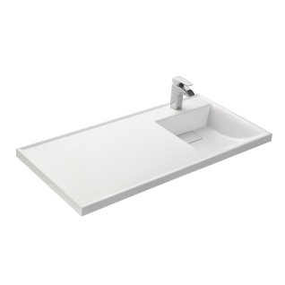 Умывальник Лондри 105 правый, белый