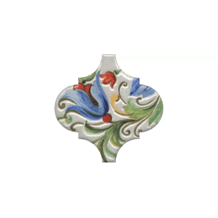 Арабески тоскана 3 6,5x6,5 декор глянцевый VT\A579\65000