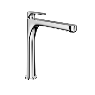 Смеситель для раковины OLE однорычажный высокий без донного клапана, глянец 69415KM.21.018