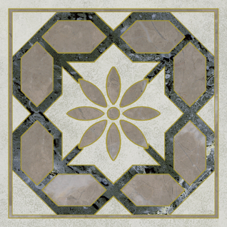 Серенада 1 7,2x7,2 вставка лаппатированный OS\A283\SG606220RL