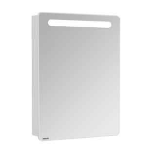 Зеркальный шкаф Америна 60 белый правый с подсветкой LED