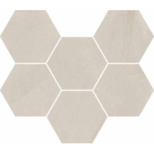 Континуум Пьюр Гексагон 25x29 мозаика натуральный 620110000187