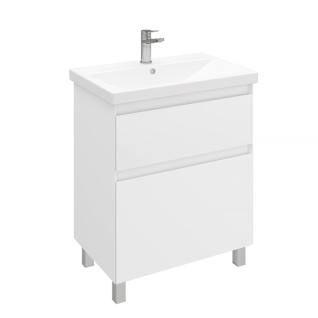 Тумба напольная Vitrum 70 под умывальник Cerastyle Elite 70, белый матовый