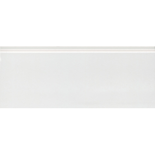 Флориан белый 12x30 плинтус матовый FMF022R