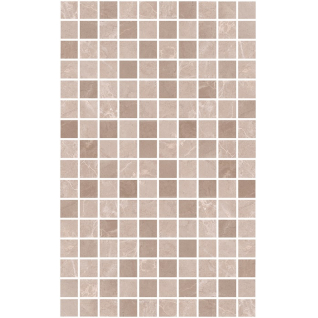 Гран Пале мозаичный бежевый 25x40 декор глянцевый MM6360