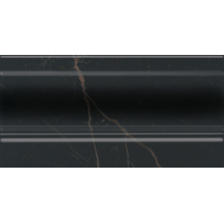 Алькала черный 10x20 плинтус глянцевый FMD017