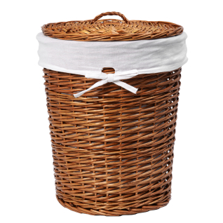 Leine WB-350-L Плетеная корзина для белья с крышкой