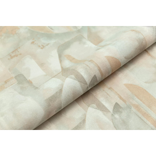 Обои виниловые Фреш мотив зеленый абстракция KM8318