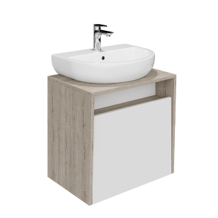 Тумба подвесная PRO 1 ящик, белый глянцевый PRO.60.1\WHT