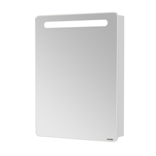 Зеркальный шкаф Америна 60 белый левый с подсветкой LED