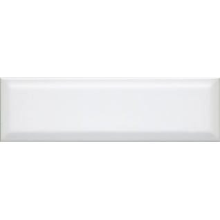 Аккорд грань белый 8,5x28,5 плитка глянцевый 9010