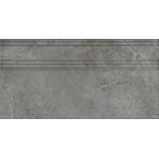 Риальто серый темный 20x40 плинтус глянцевый FME031R