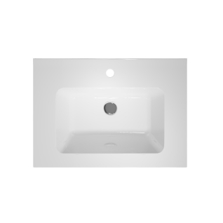 Умывальник Piano 65 белый глянец