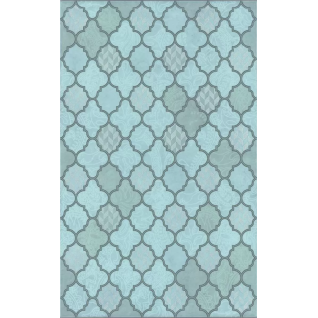 Фоскари бирюзовый 25x40 декор глянцевый OP\A22\6328