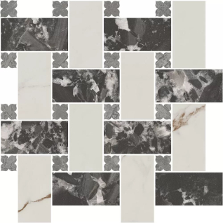 Риальто наборный 3 43,5x43,5 декор матовый ID163