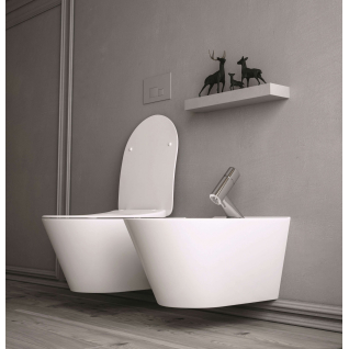 Унитаз напольный PLAZA Modern белый, глянцевый PLMR.wc.01