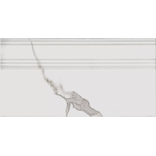 Монте Тиберио белый 20x40 плинтус глянцевый FME029R