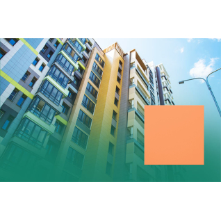 Уральские фасады UF026PR керамогранит насыщенно-оранжевый полированный 60х120