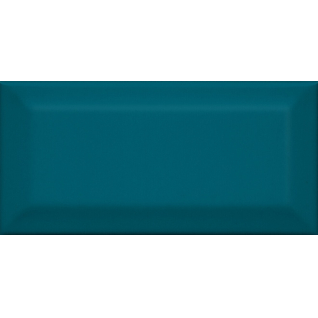 Клемансо грань бирюзовый 7,4x15 плитка глянцевый 16057