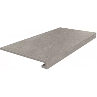 Про Стоун серый 33x60 ступень фронтальная клееная матовый DD600420R\GCF