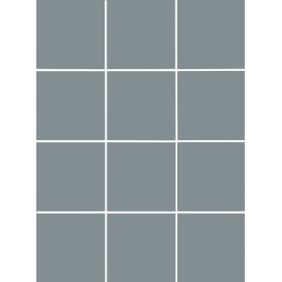 Агуста синий 29,4x39,2 керамический гранит матовый (из 12 частей 9,8*9,8) 1335