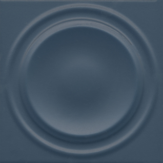 Аква Альта 2 синий 20x20 декор матовый OBE004