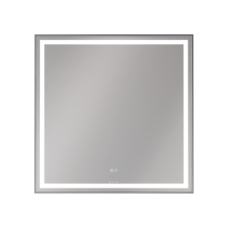 Зеркало Focus 80x80 в раме с LED подсветкой