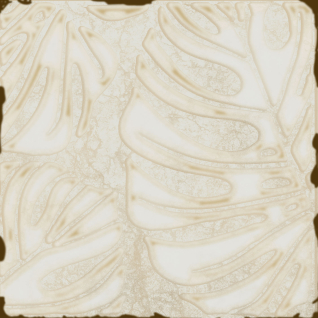 Агдаль 2 бежевый светлый 15x15 декор глянцевый структурный KMD2SFC004BN