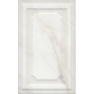 Гран Пале панель белый 25x40 плитка глянцевый 6357