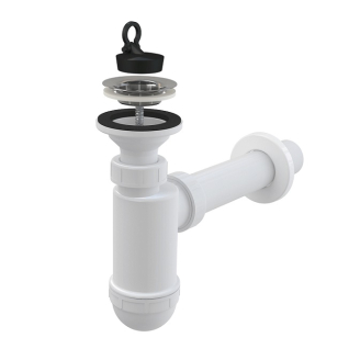 Сифон для умывальника с нержавеющей решеткой A410