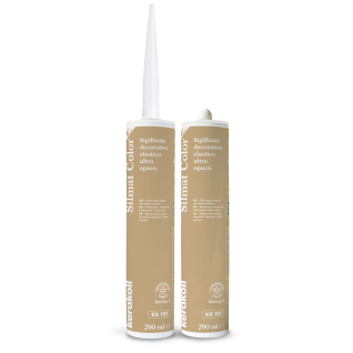 Герметик силиконовый KeraKoll Silmat Color матовый КК151 Бежевый 290 мл