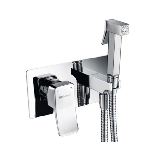 Aller 10638 Встраиваемый смеситель для душа с гигиенической лейкой