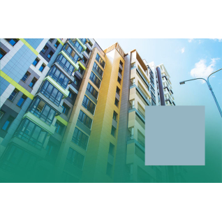 Уральские фасады UF008PR керамогранит голубой полированный 60х120