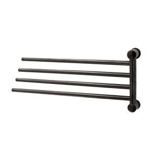 K-1034GUN METAL Держатель полотенец четверной