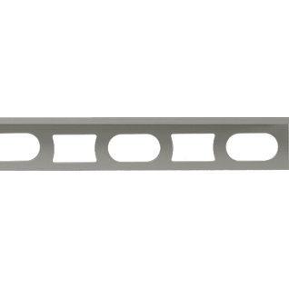 Профиль из алюминия декоративный L-образный ZV10 №113 (Тёмно-серый)																										