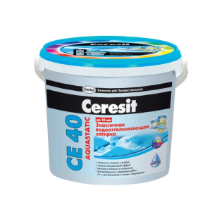 Фуга CE 40 Aquastatic 5 кг бежевый 43