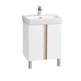Тумба под умывальник Кантри 60 Белый/Дуб Верона