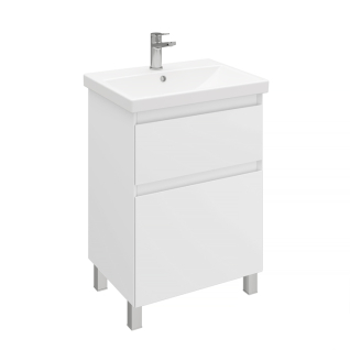 Тумба напольная Vitrum 60 под умывальник Cerastyle Elite 60, белый матовый