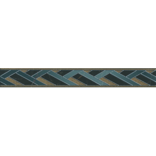 Алькала черный 6,3x50 бордюр глянцевый MLD\B99\7200